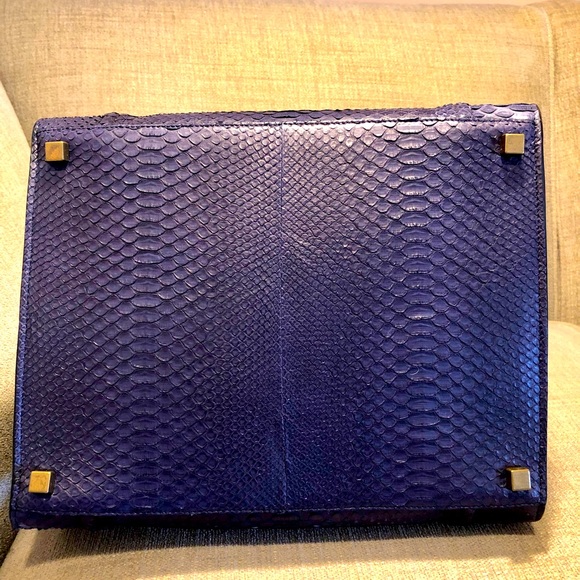 Celine Python “Phantom” Luggage Handbag MINT condition - Picture 5 of 9